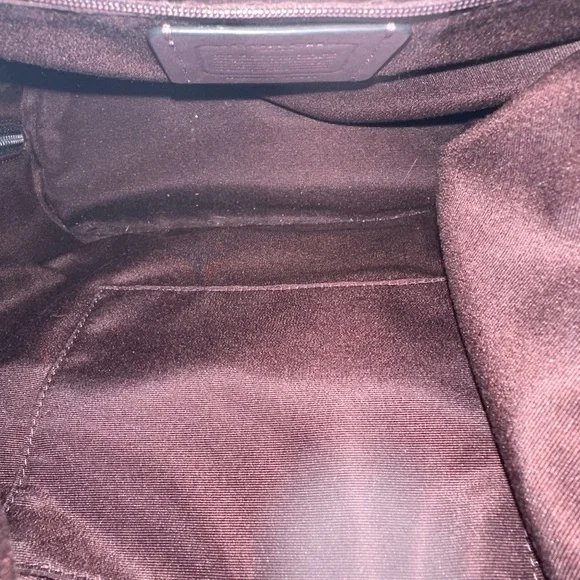 Coach Black Leather Backpack - Picture 3 of 4